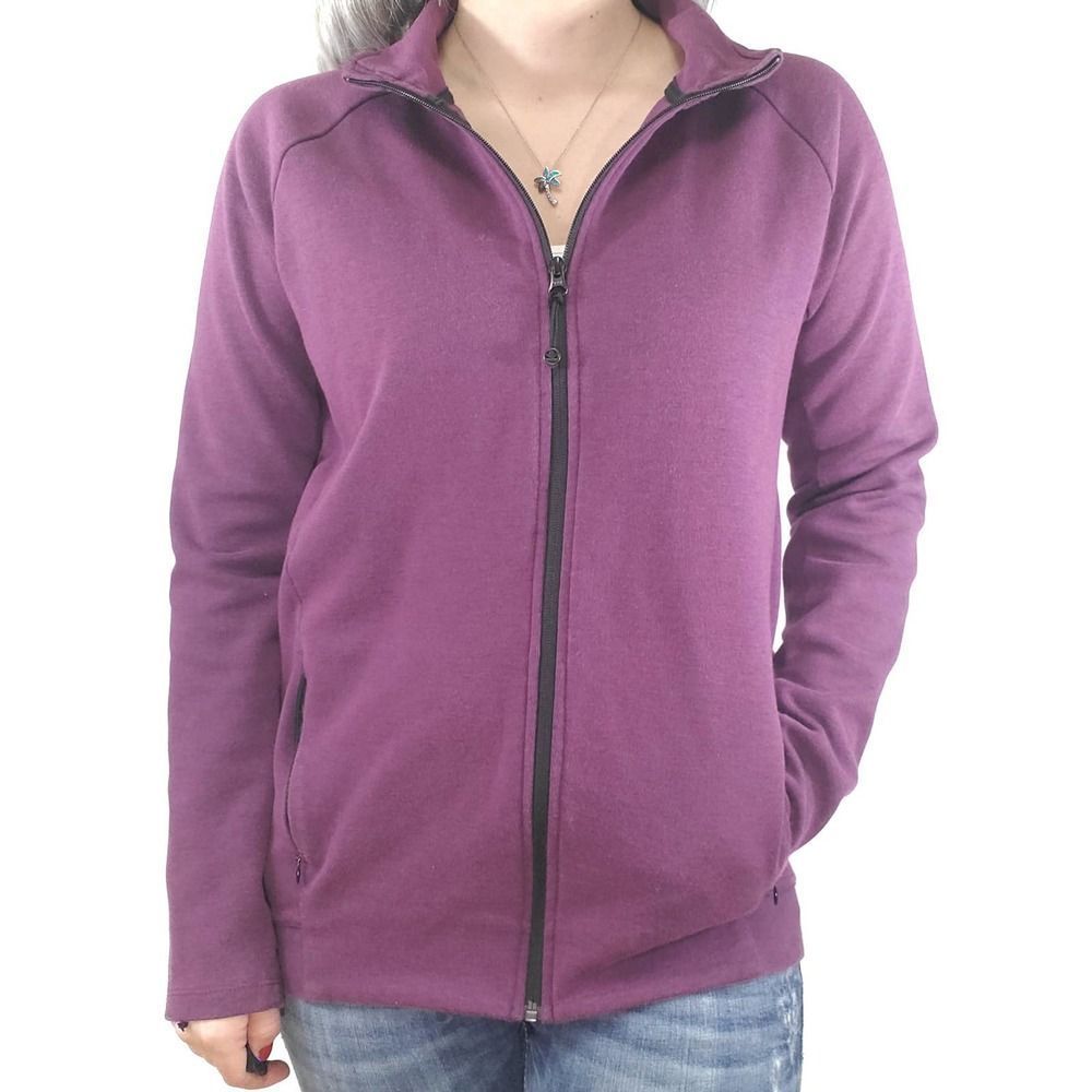 Kirkland Purple Plum Activewear Sweater Sz L